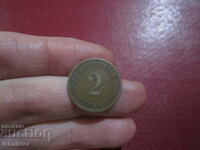 1876 2 pfennig litera D
