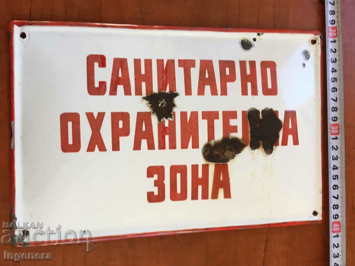 Auction SIGN ENAMEL SIGN FROM SOCA Auction SIGN ENAMEL SIGN FROM SOCA