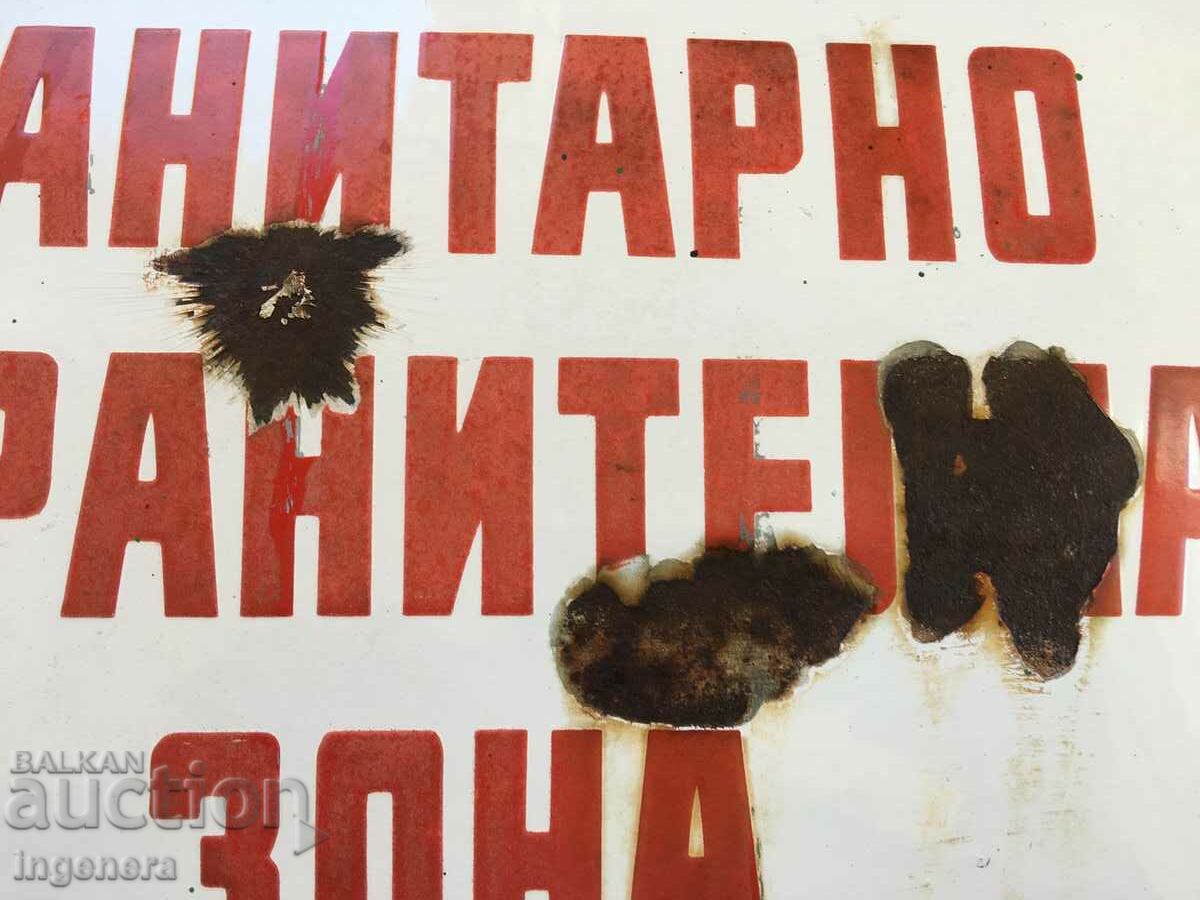 Delivery of SIGN ENAMEL SIGN FROM SOCA Delivery of SIGN ENAMEL SIGN FROM SOCA