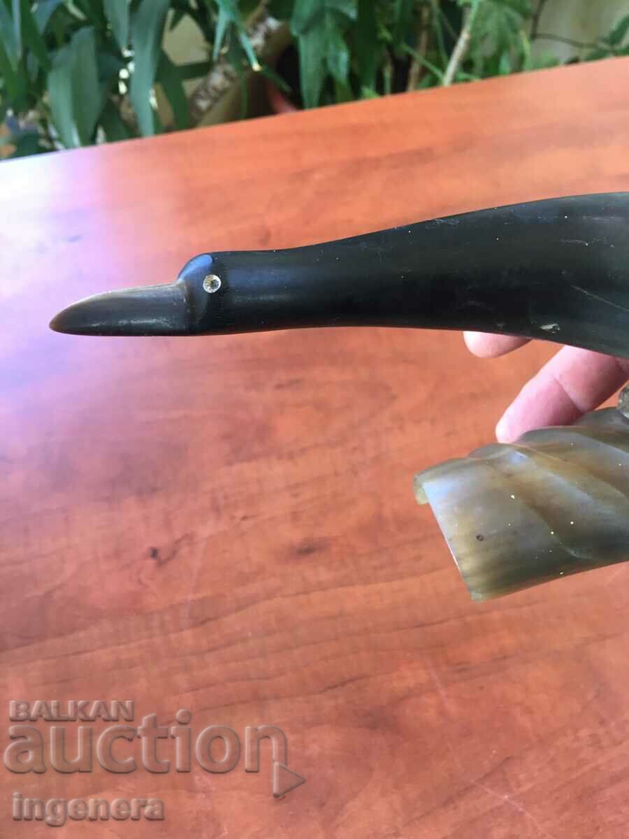 STATUETTE SCULPTURE FIGURE OF BIRD HORN with price 45.00 BGN | € 23.01 STATUETTE SCULPTURE FIGURE OF BIRD HORN with price 45.00 BGN | € 23.01