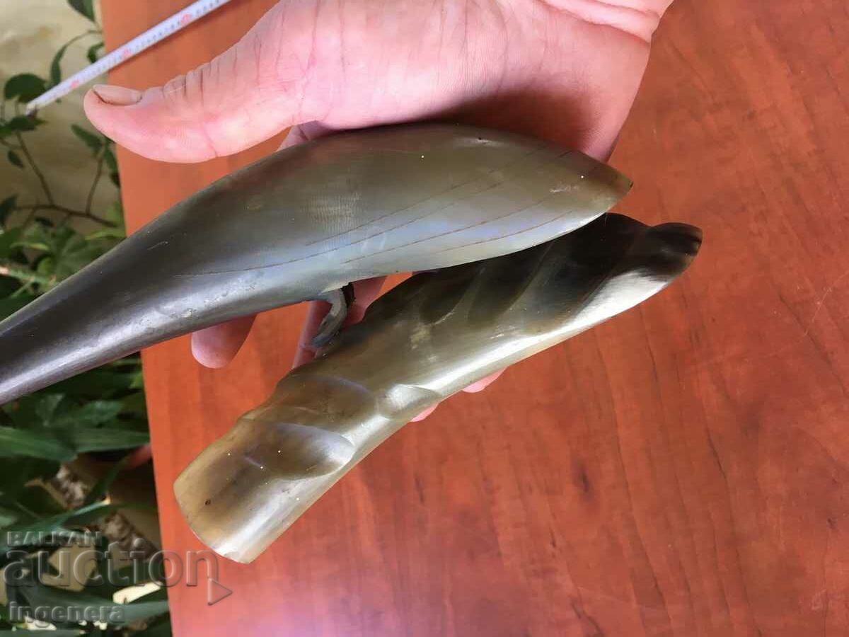 STATUETTE SCULPTURE FIGURE OF BIRD HORN - 7 STATUETTE SCULPTURE FIGURE OF BIRD HORN - 7