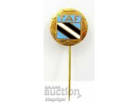 Soccer Badge-Tanzania Football Federation-Old Enamel