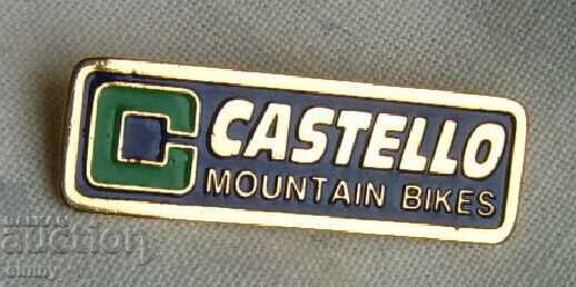Значка Планински велосипеди Castello - лого