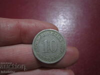 1909 10 pfennig litera A