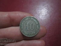 1908 10 pfennig litera A