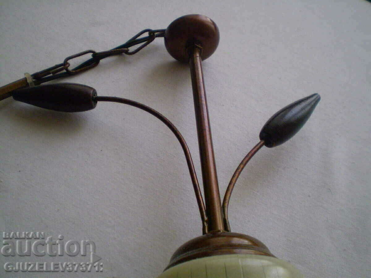 Vintage chandelier, mid-century hanging lamp with price 99.00 BGN | € 50.62