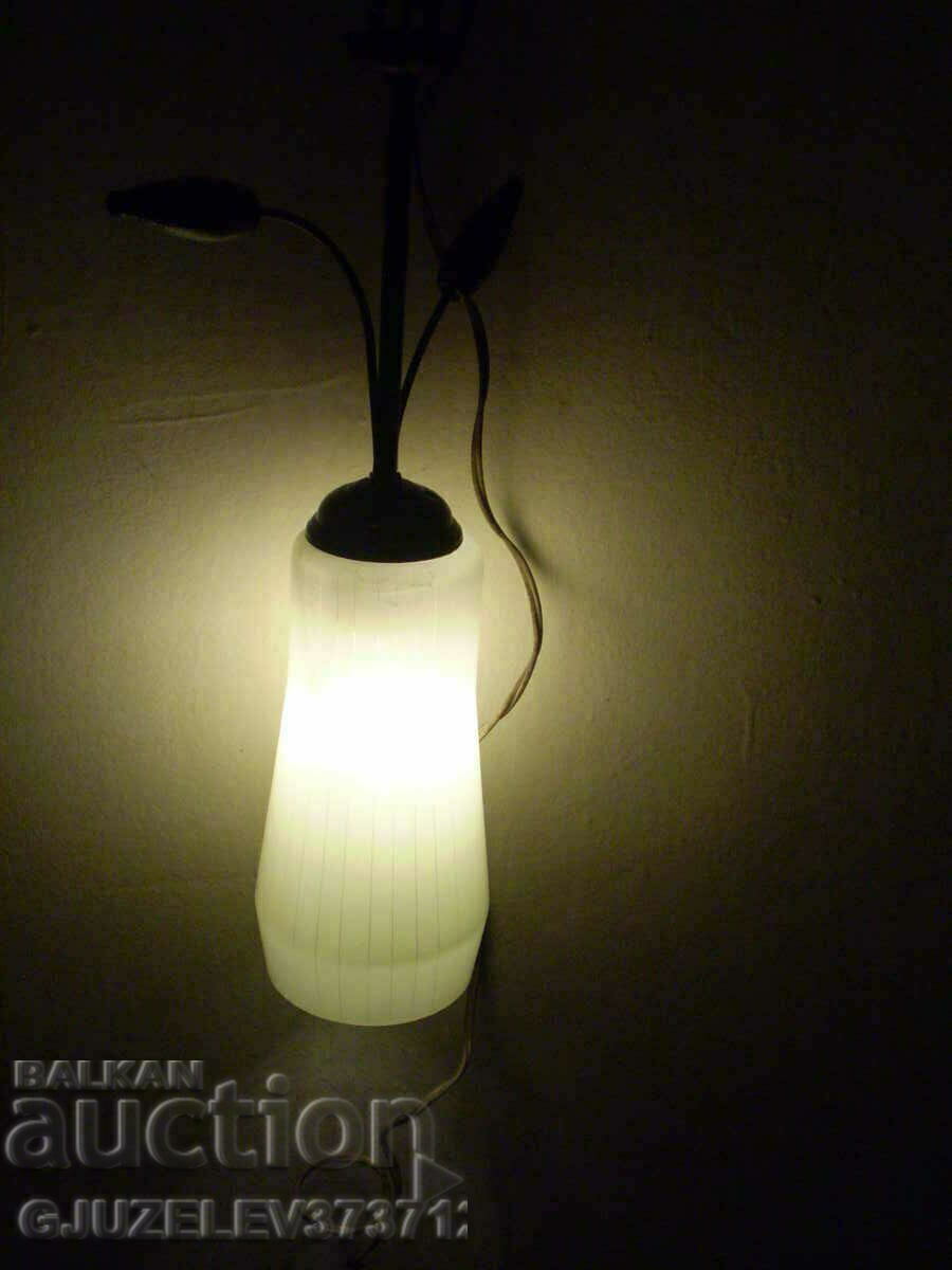 Auction  Vintage chandelier, mid-century hanging lamp