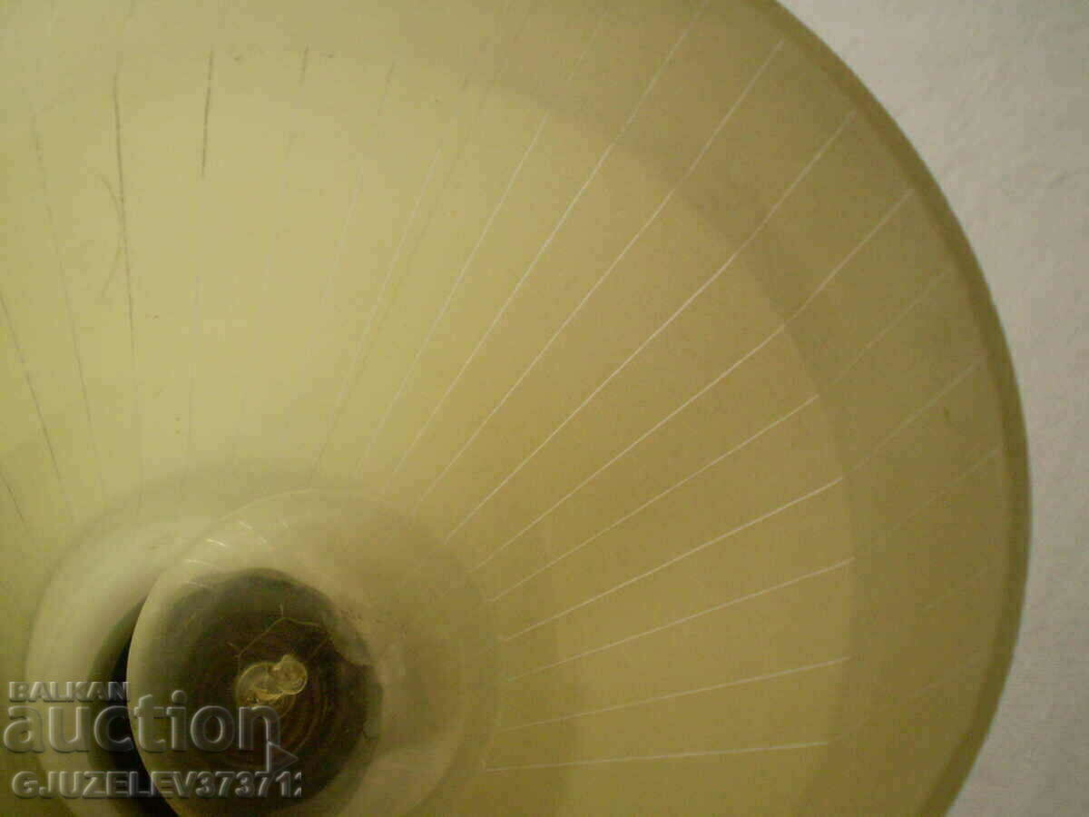 Vintage chandelier, mid-century hanging lamp - 7