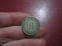 1910 10 pfennig litera A