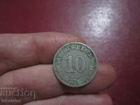 1911 10 pfennig letter A