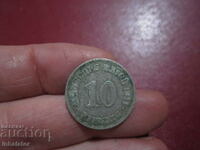 1911 10 pfennig litera E