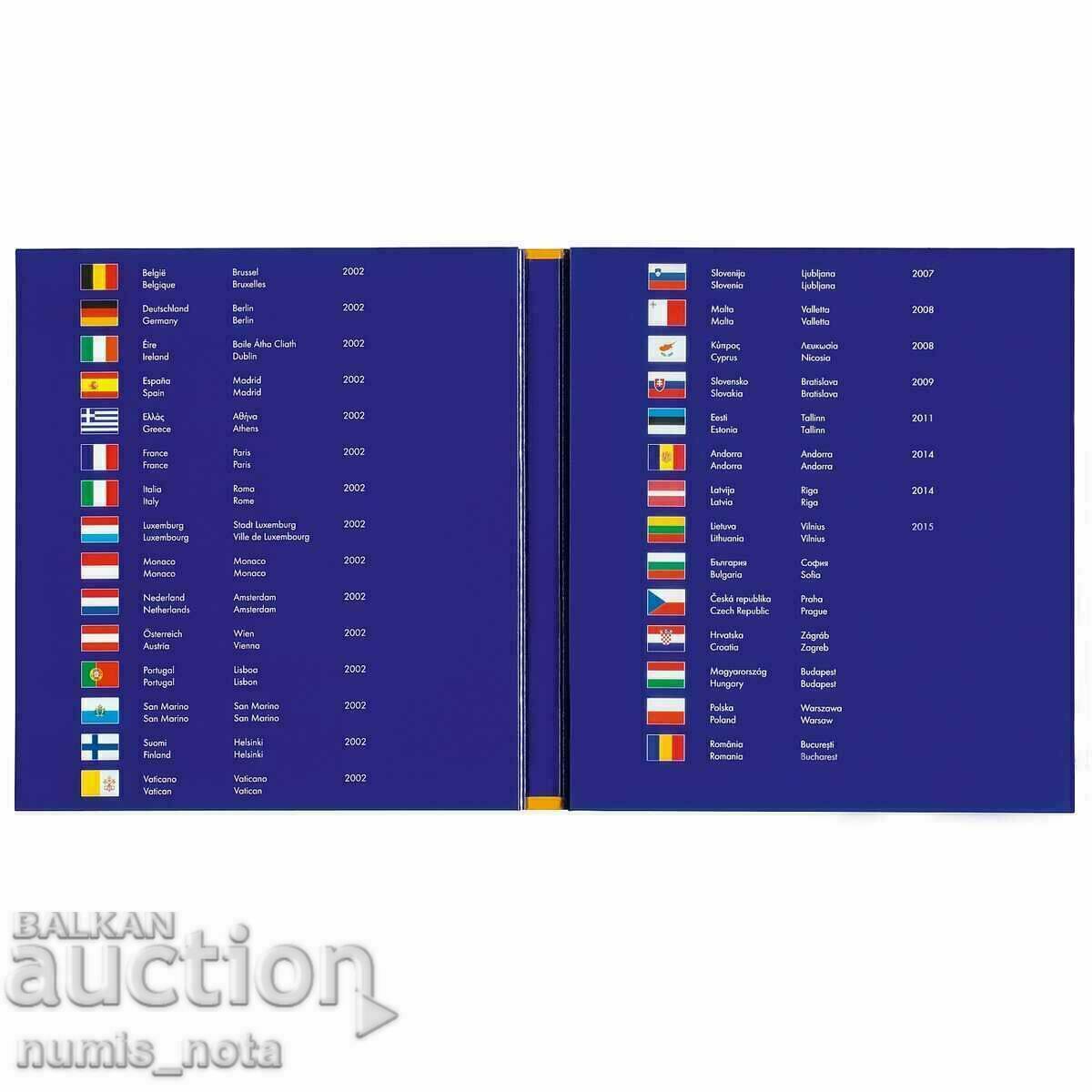 Album for 26 complete sets of Eurocoins - with price 59.00 BGN | € 30.17 Album for 26 complete sets of Eurocoins - with price 59.00 BGN | € 30.17