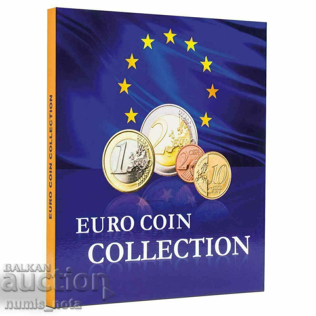 Album for 26 complete sets of Eurocoins -