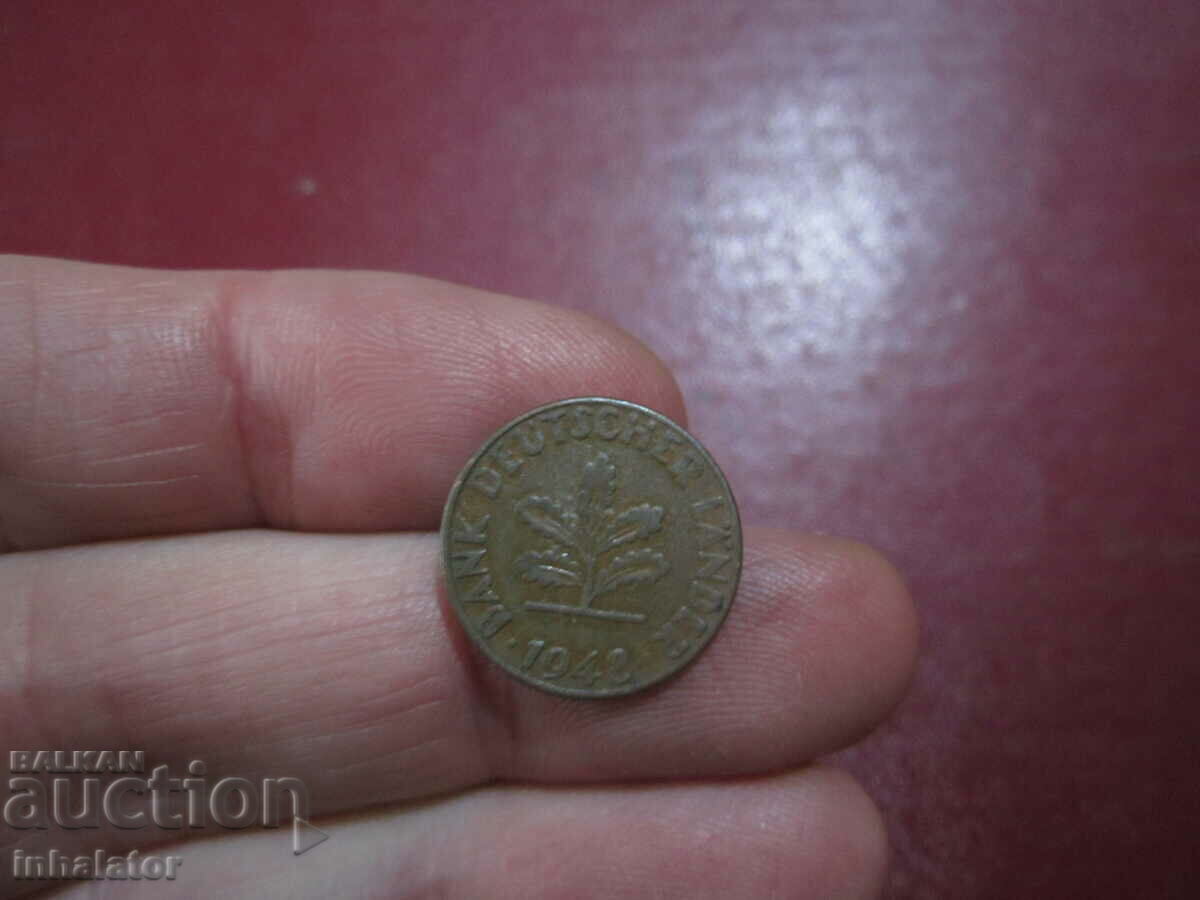 1948 1 pfennig litera G