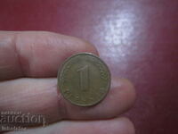 1949 1 pfennig letter G