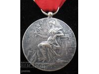 ANTIQUE-FRENCH MEDAL-1896-THE GREAT FESTIVAL IN MO