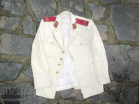 рядка Българска Гвардейска военна куртка със сърмени пагони