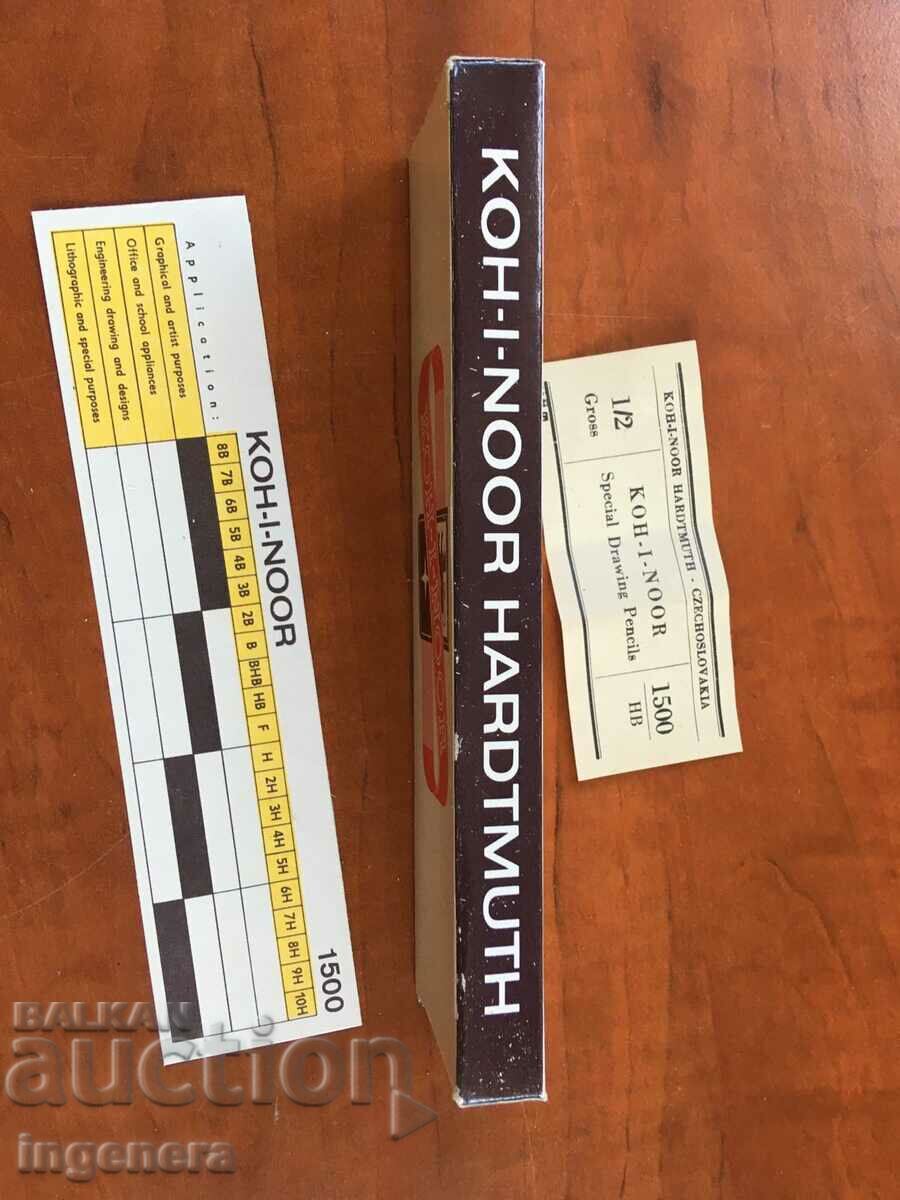 PENCIL "KOH-I-NOOR" PENCILS DOZEN NEW FROM OLD TIMES with price 48.00 BGN | € 24.54