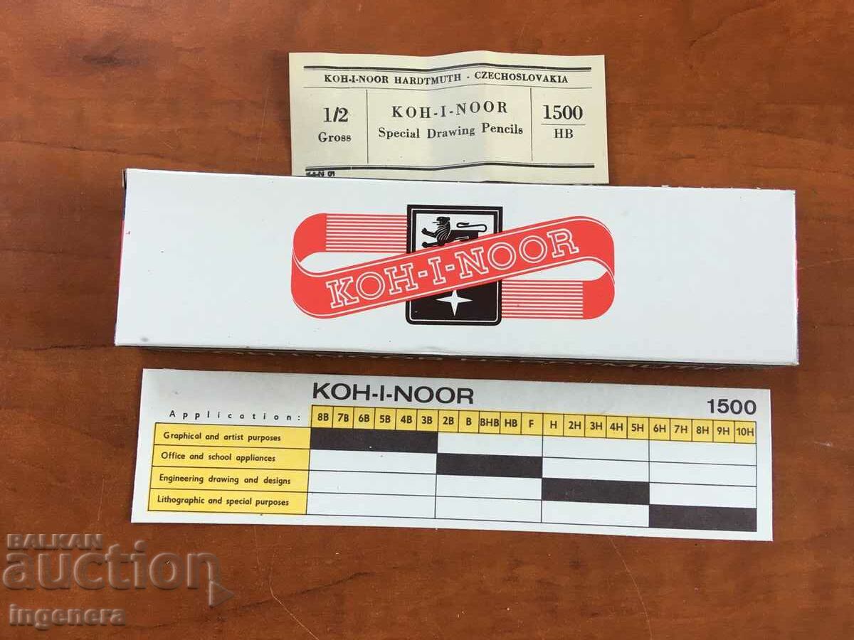 Delivery of PENCIL "KOH-I-NOOR" PENCILS DOZEN NEW FROM OLD TIMES