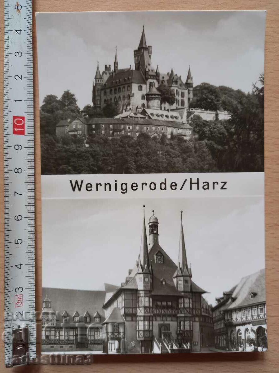 Картичка от соца Вернигероде /Харц Postcard Wernigerode /Har