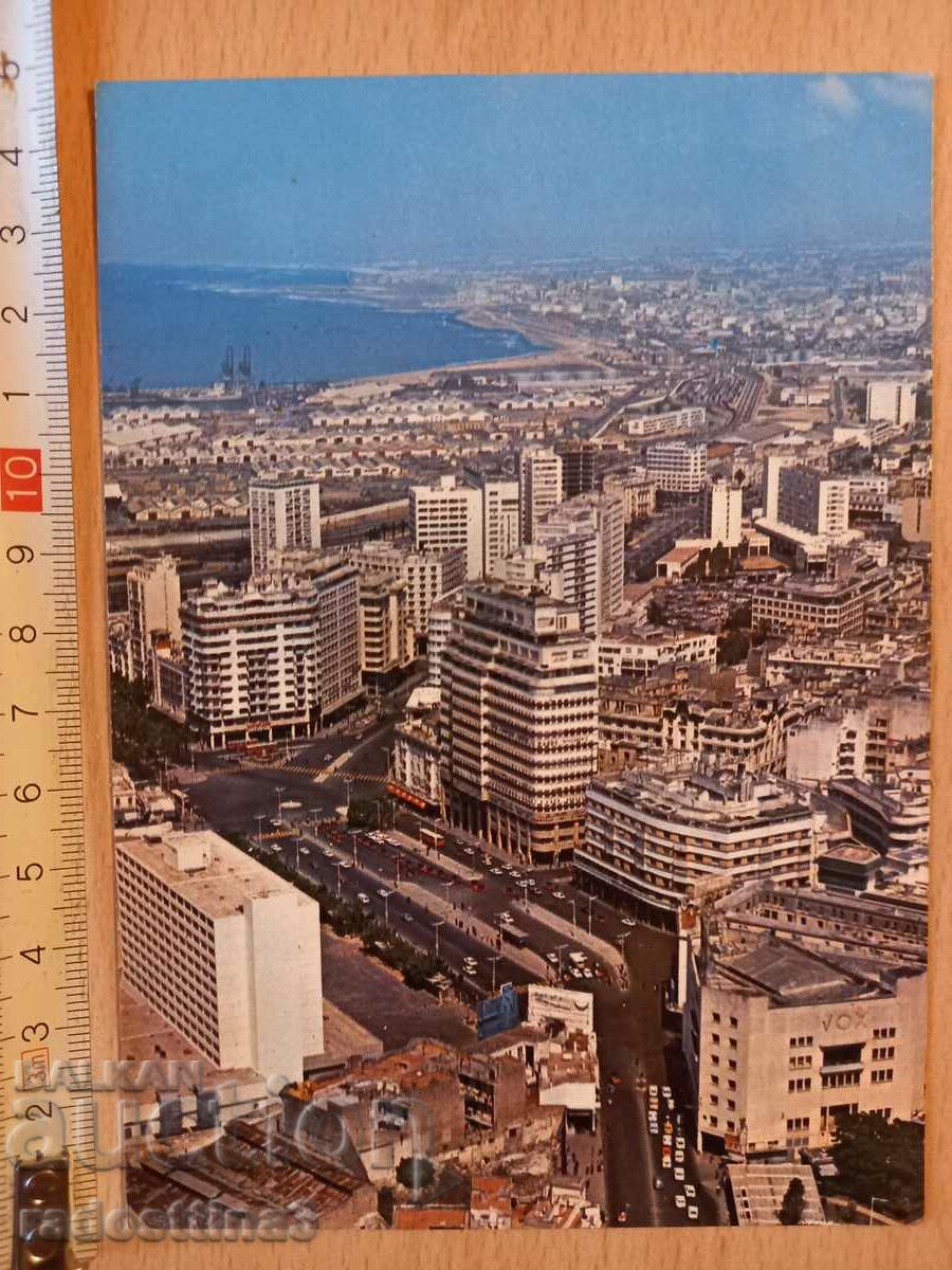 Картичка от соца Казабланка Postcard Casablanca