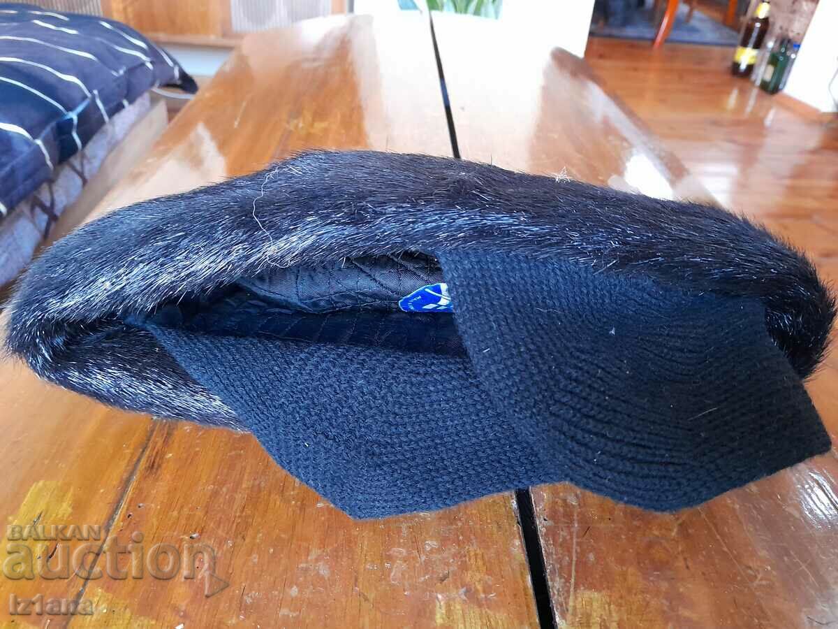 pălărie veche din piele - 5