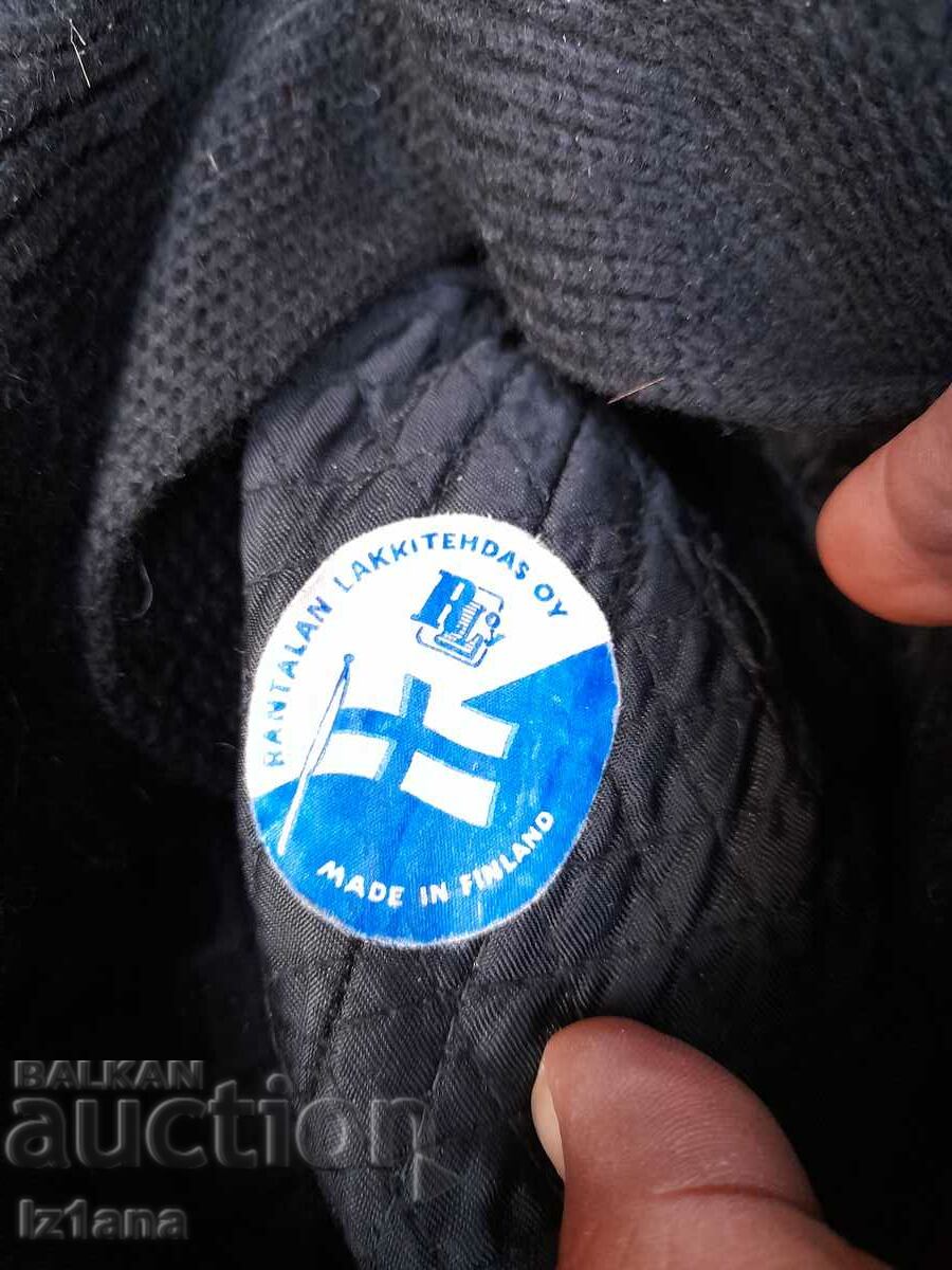 pălărie veche din piele - 6