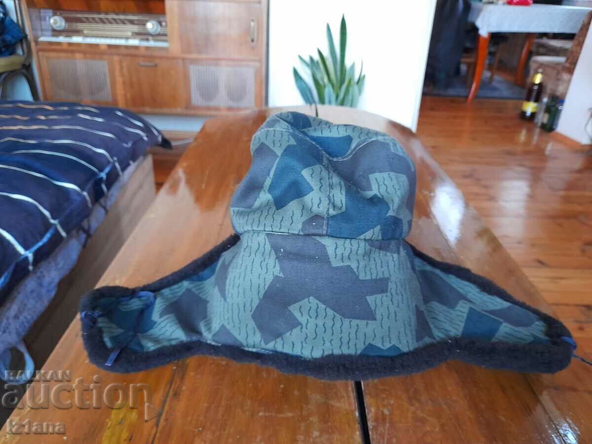 Old camouflage hat, earmuff - 5 Old camouflage hat, earmuff - 5