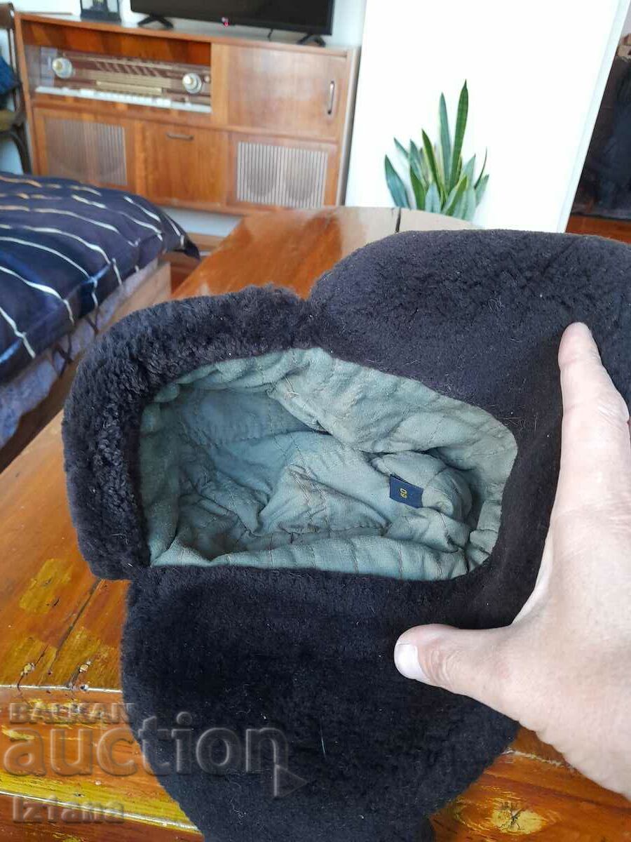 Old camouflage hat, earmuff - 6 Old camouflage hat, earmuff - 6