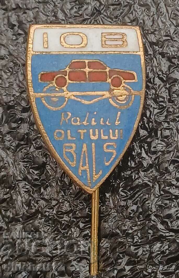 Insignă România - IOB - Auto - Raliul Oltului Balș