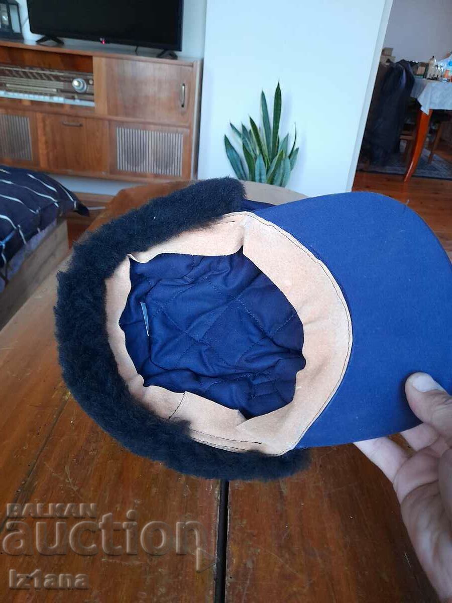 Old winter fireman's hat - 5 Old winter fireman's hat - 5