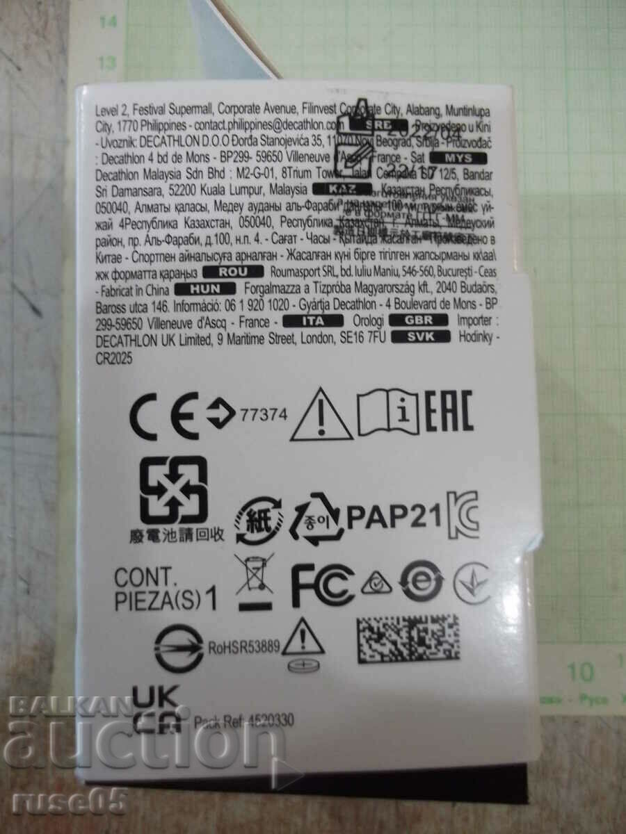 "W500M" Running Stopwatch Yellow New with price 30.00 BGN | € 15.34