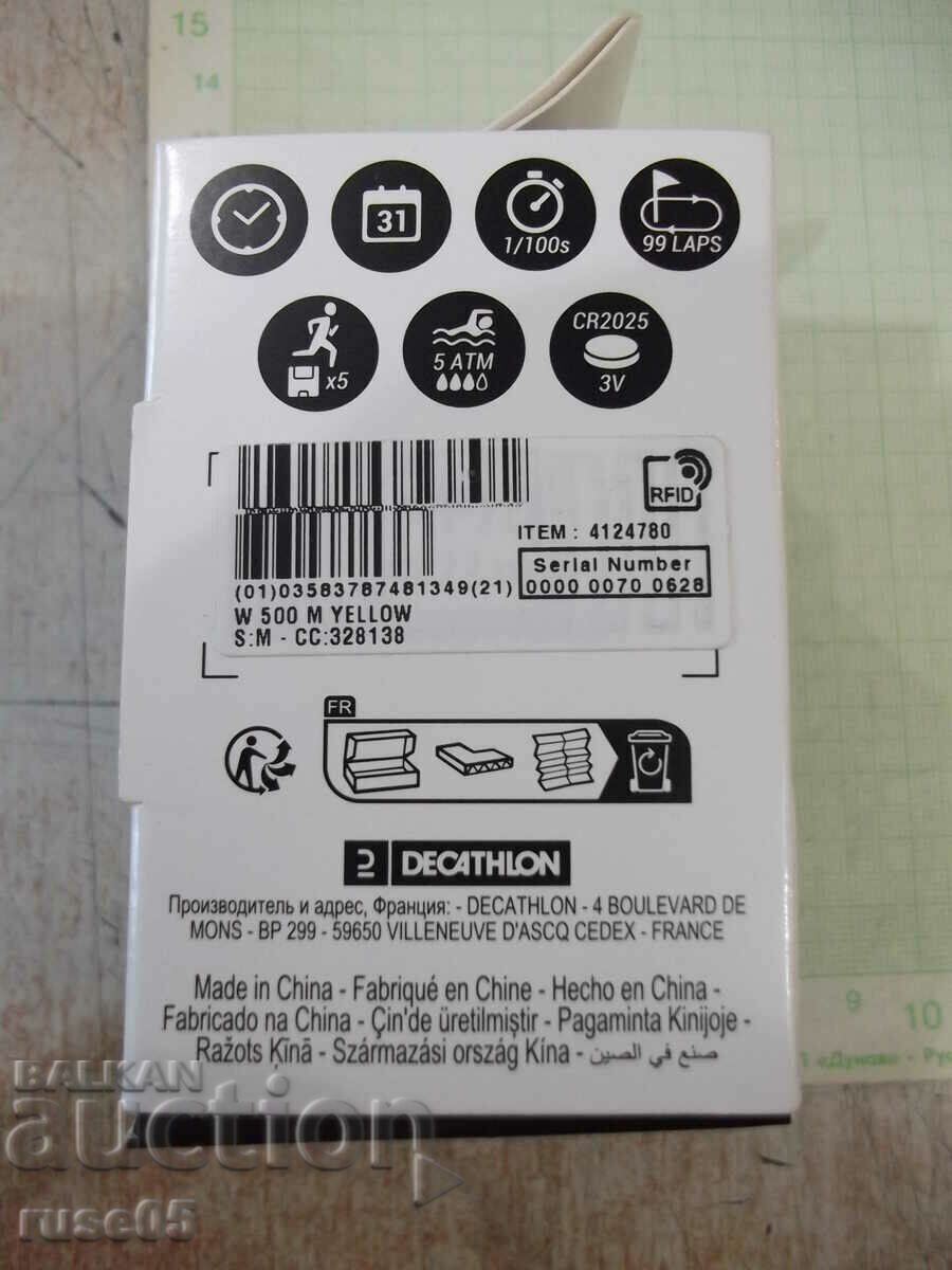 Delivery of "W500M" Running Stopwatch Yellow New