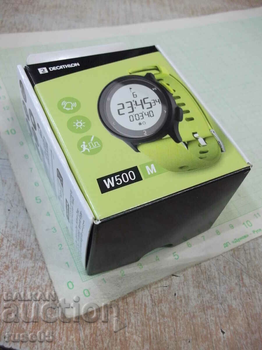 "W500M" Running Stopwatch Yellow New - 5