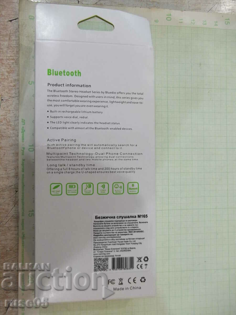 Auction  Headset wireless "M165" new