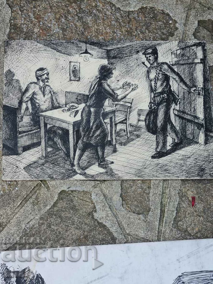 Auction  Old graphics