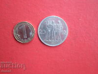 20 крони 1933 сребърна монета Чехия