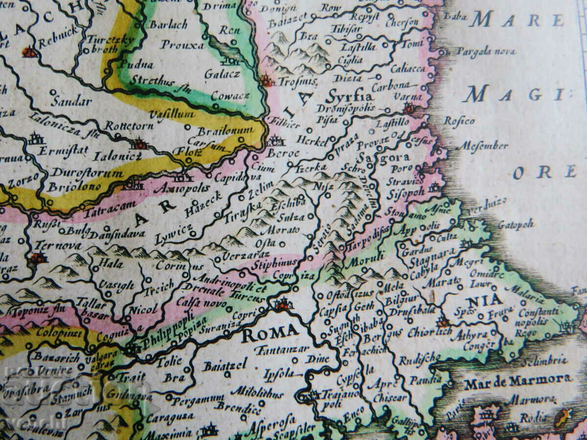 Delivery of MAP - WLACHIA, BULGARIA, ROMANIA -1651- COPY Delivery of MAP - WLACHIA, BULGARIA, ROMANIA -1651- COPY