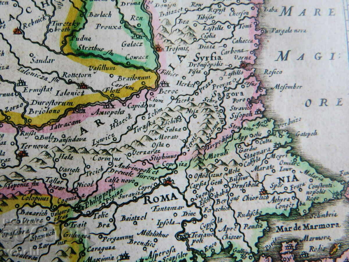 Delivery of MAP - WLACHIA, BULGARIA, ROMANIA -1651- COPY Delivery of MAP - WLACHIA, BULGARIA, ROMANIA -1651- COPY