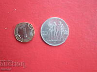 20 крони 1934 сребърна монета Чехия