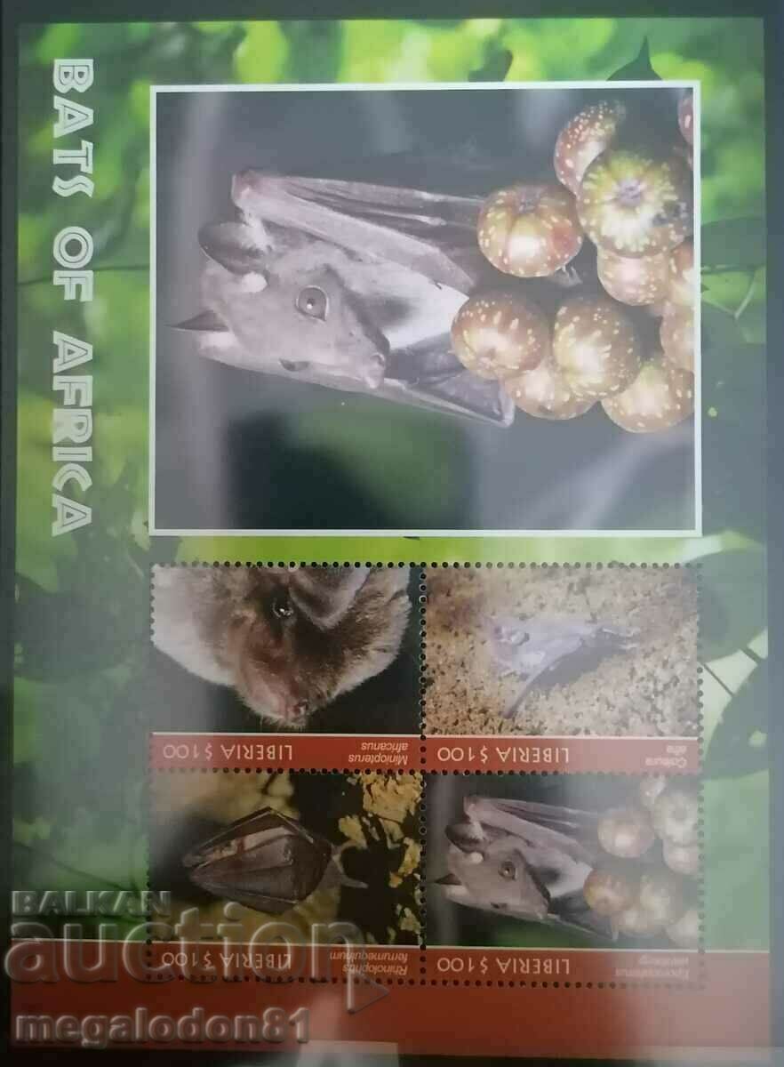 Auction Liberia - fauna, African bats Auction Liberia - fauna, African bats
