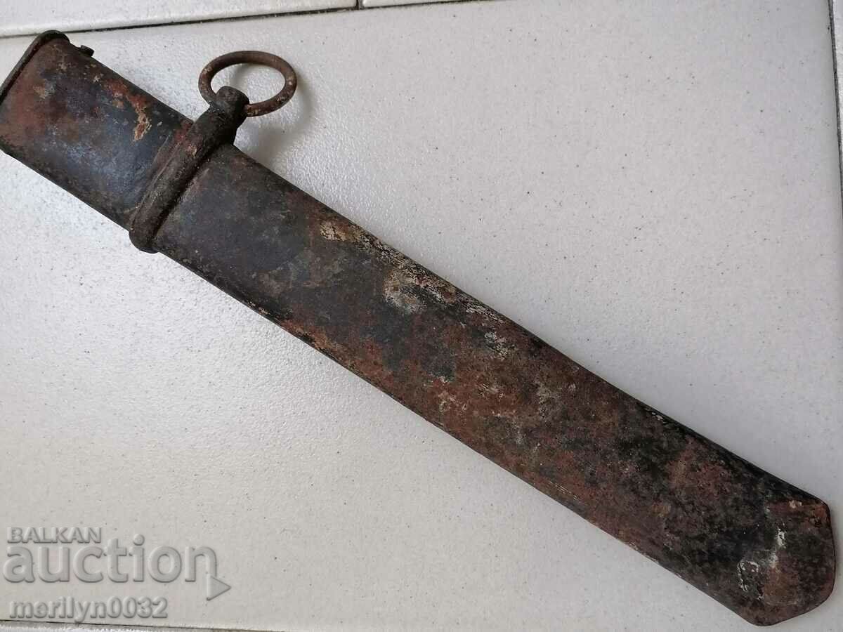 Battle saber canister converted to trench knife WW1 blade with price 89.00 BGN | € 45.50 Battle saber canister converted to trench knife WW1 blade with price 89.00 BGN | € 45.50