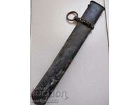 Battle saber canister converted to trench knife WW1 blade