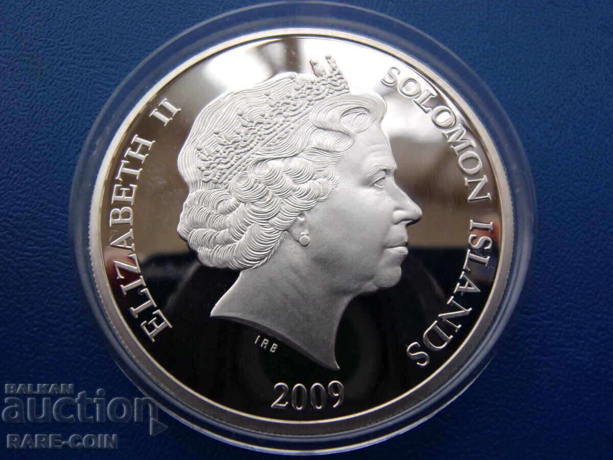 RS(45) Insulele Solomon 10 Dolari 2009 UNC PROOF Rare cu preț 155.00 BGN | € 79.25 RS(45) Insulele Solomon 10 Dolari 2009 UNC PROOF Rare cu preț 155.00 BGN | € 79.25