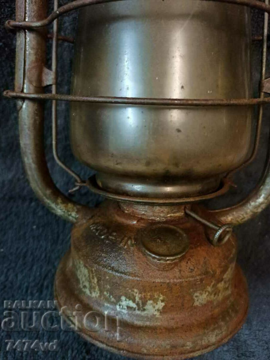 OLD MILITARY GERMAN GAS LANTERN -FROWO - 5 OLD MILITARY GERMAN GAS LANTERN -FROWO - 5