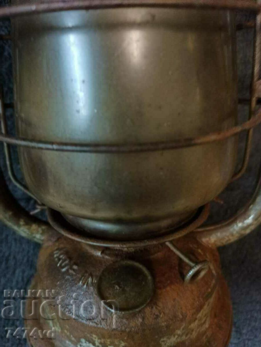 OLD MILITARY GERMAN GAS LANTERN -FROWO - 6 OLD MILITARY GERMAN GAS LANTERN -FROWO - 6