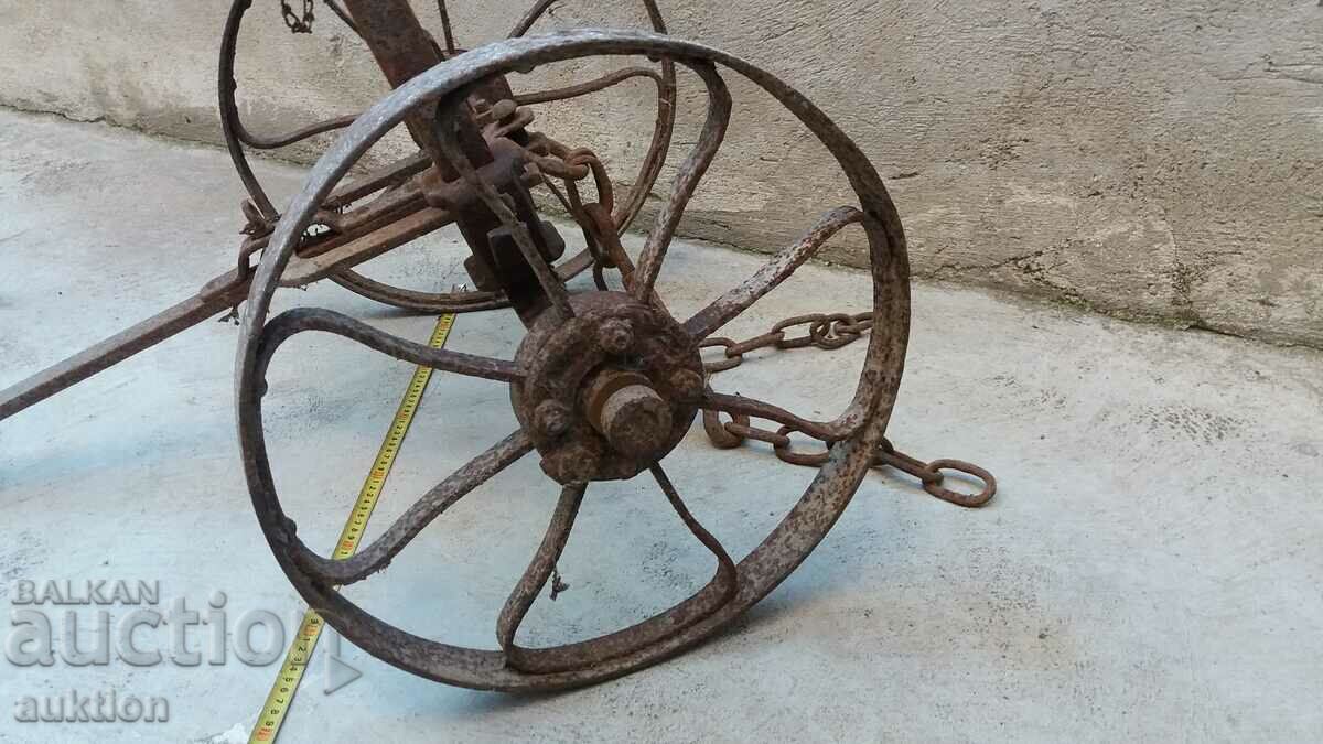 EXCELLENT PRESERVED RENAISSANCE CYCLER, PLOW TRAILER - 6 EXCELLENT PRESERVED RENAISSANCE CYCLER, PLOW TRAILER - 6