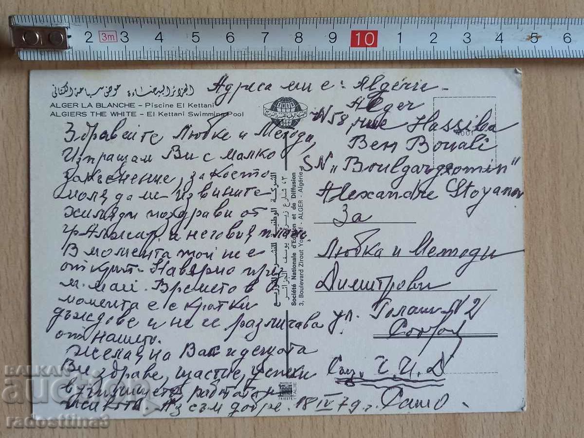 Algiers Postcard Algiers with price 1.99 BGN | € 1.02 Algiers Postcard Algiers with price 1.99 BGN | € 1.02