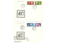 Пощенски плик - първодневен - Шахмат, Малта 80