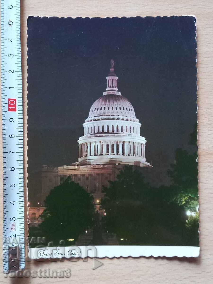 Картичка  Вашингтон Postcard Washington